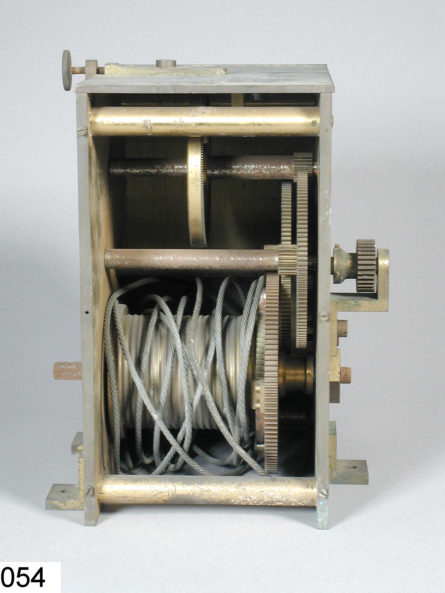 Mécanisme d'entraînement pour le télescope de 80