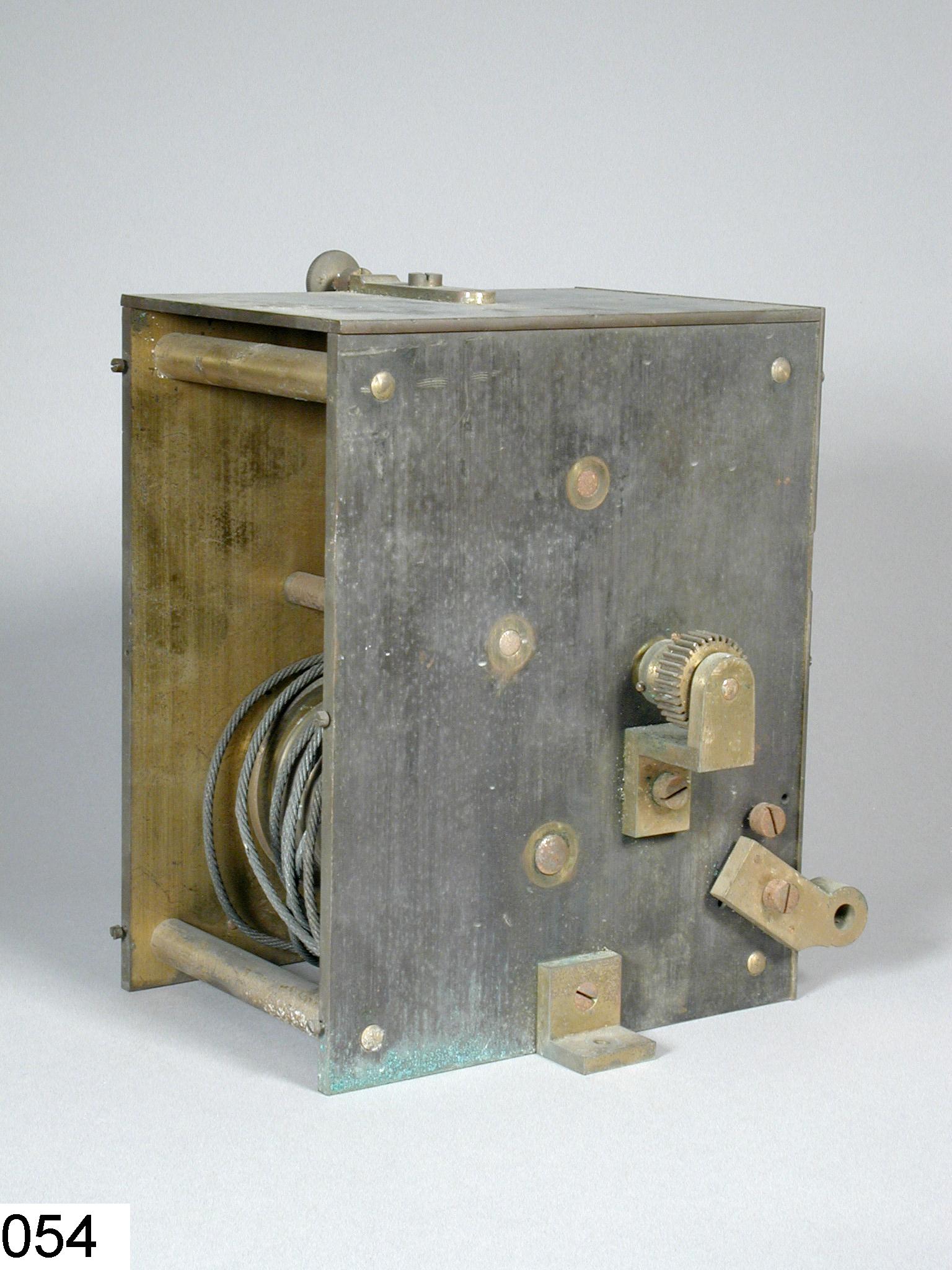 Mécanisme d'entraînement pour le télescope de 80