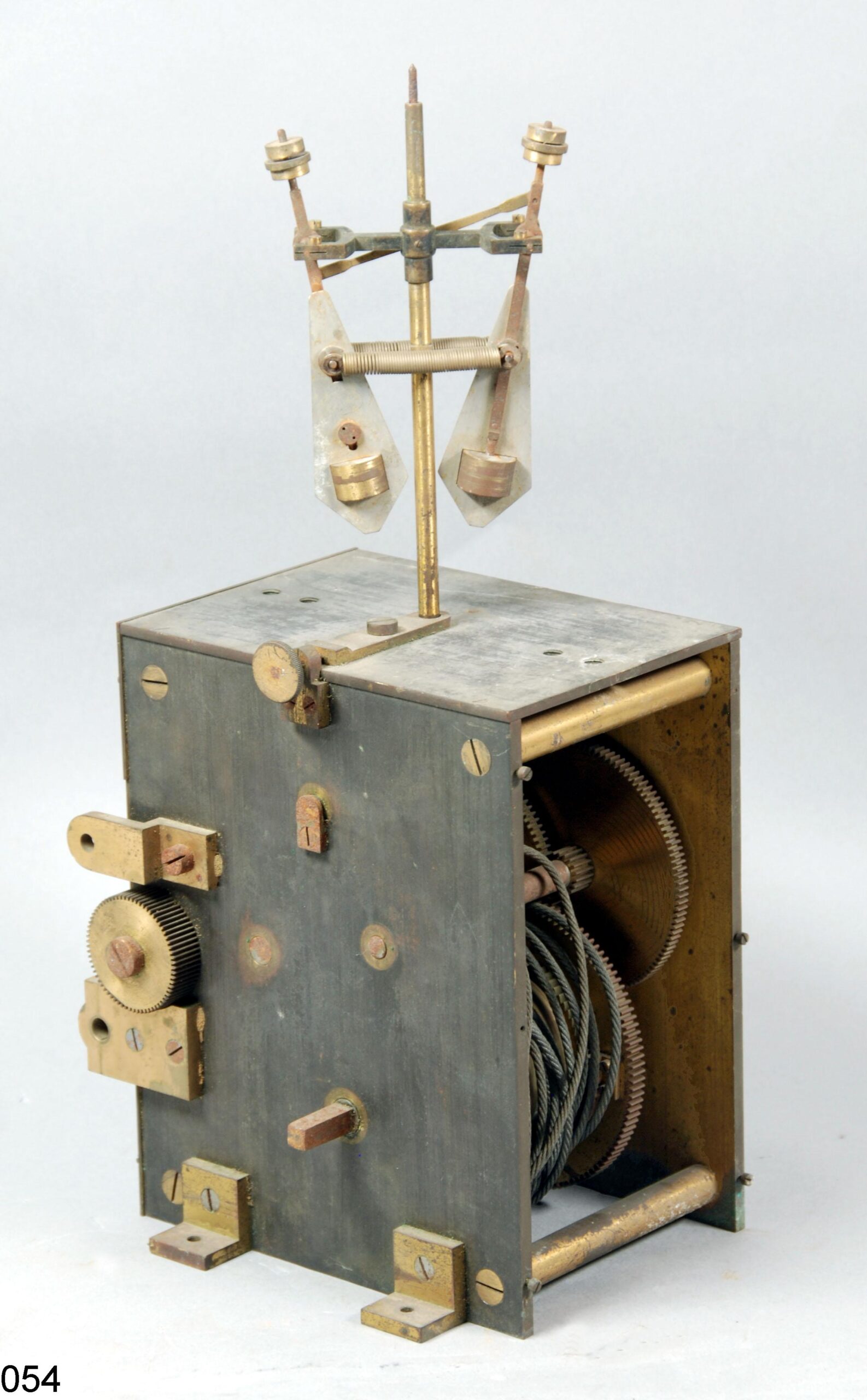 Mécanisme d'entraînement pour le télescope de 80