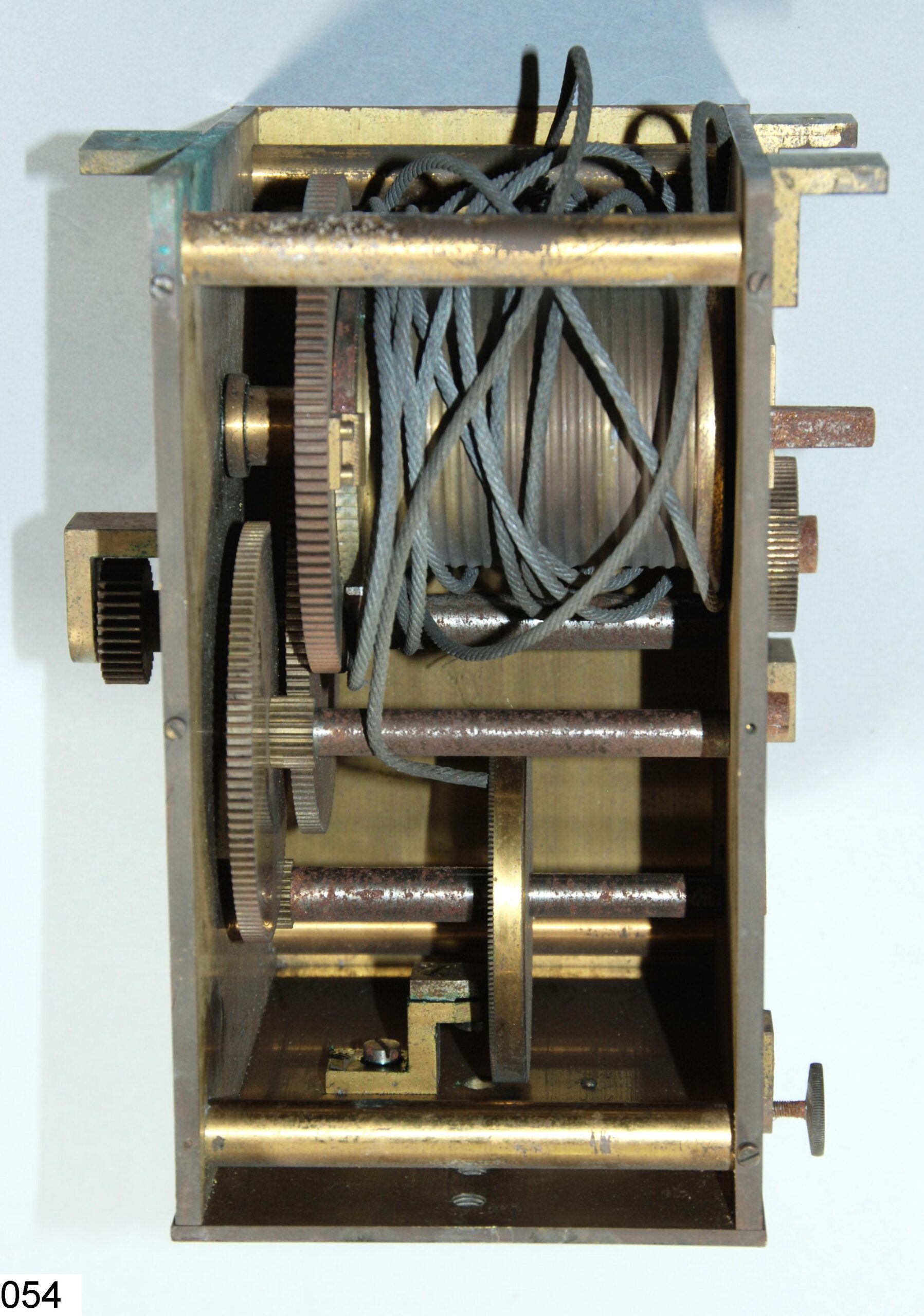 Mécanisme d'entraînement pour le télescope de 80