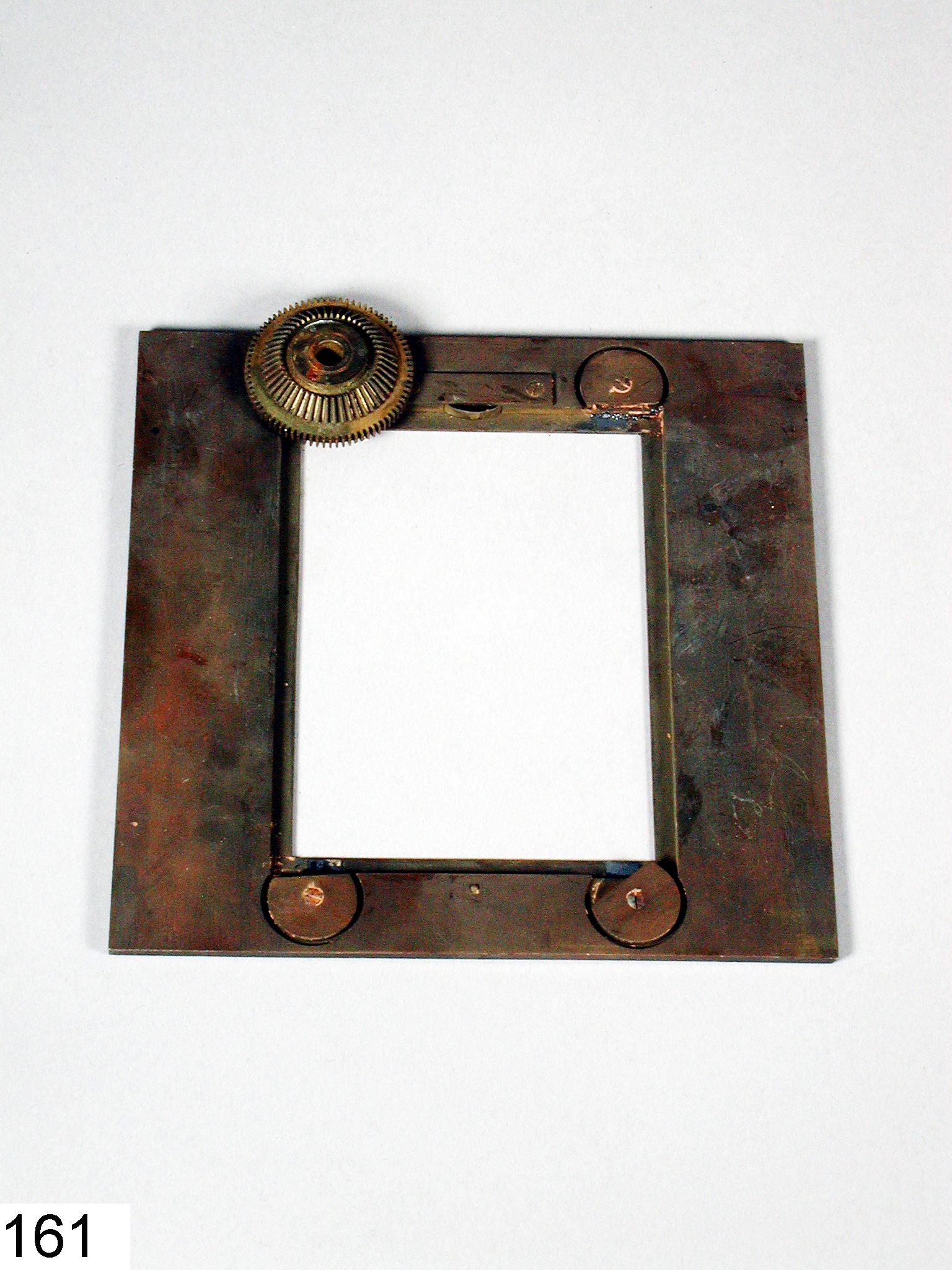 Porte plaque réducteur