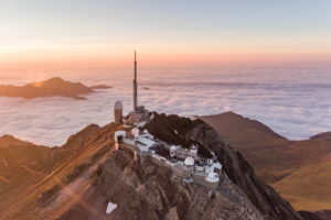 Vue aérienne du Pic du Midi