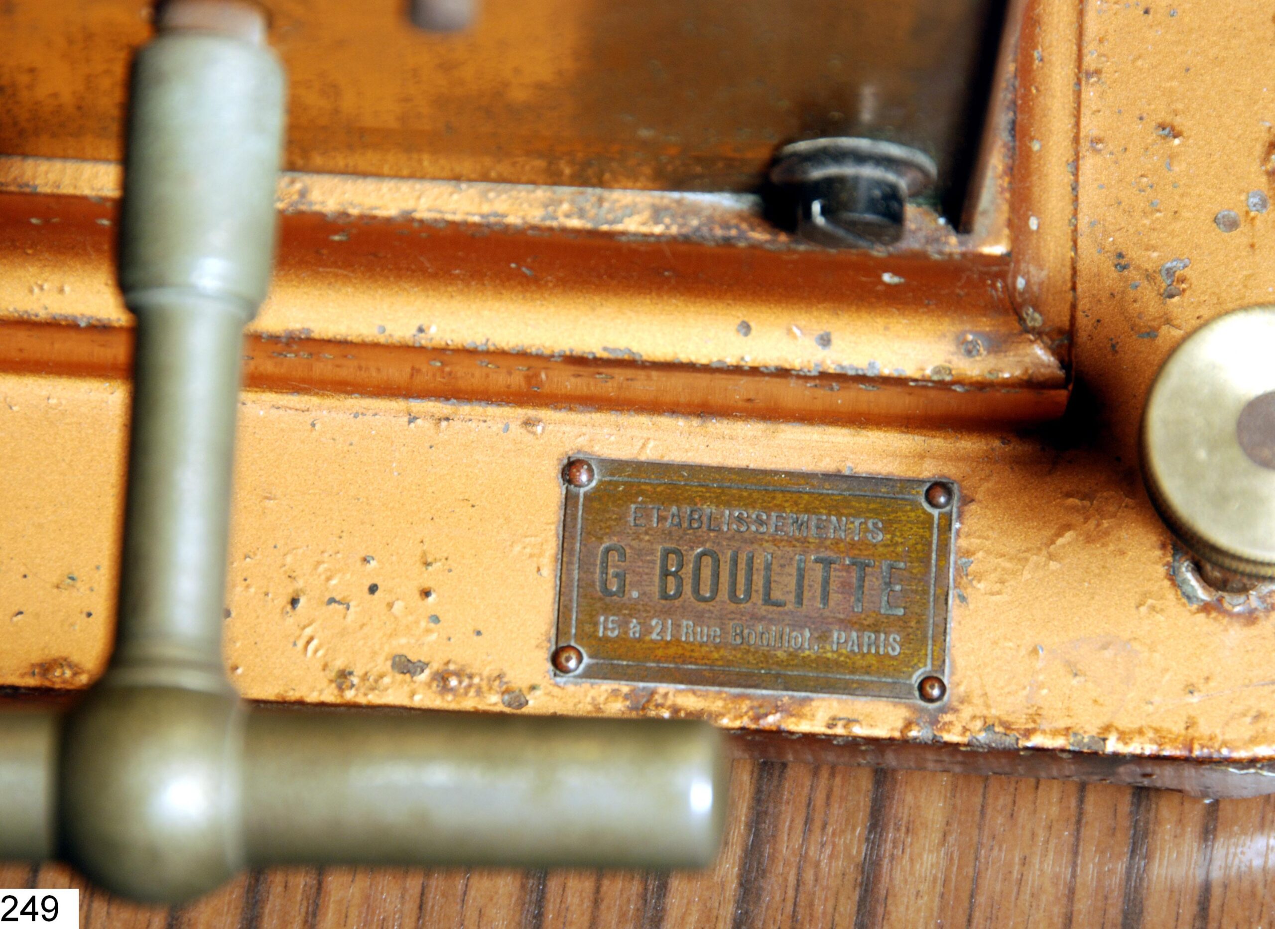 Instrument Boulitte