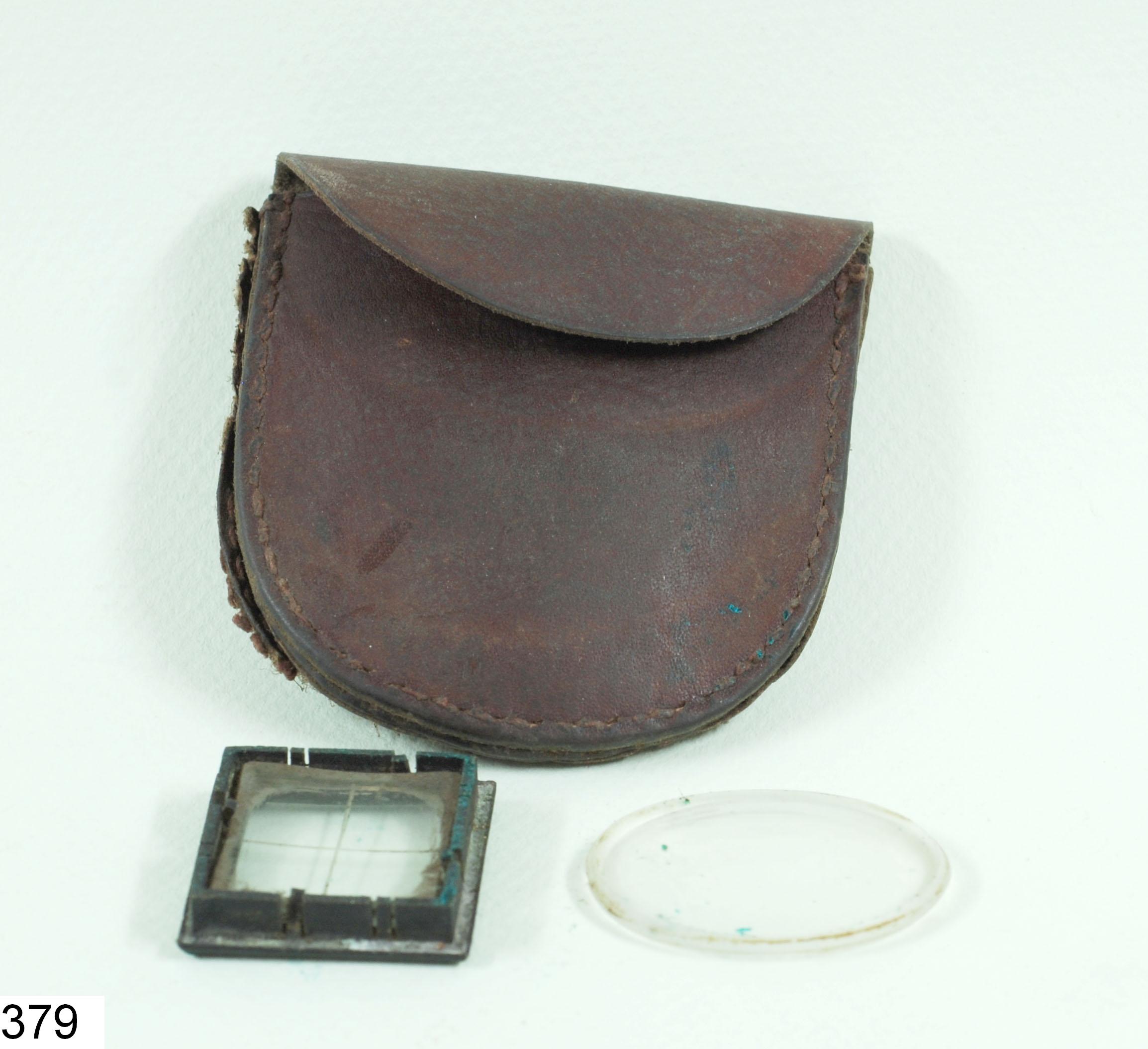 Pochette cuir