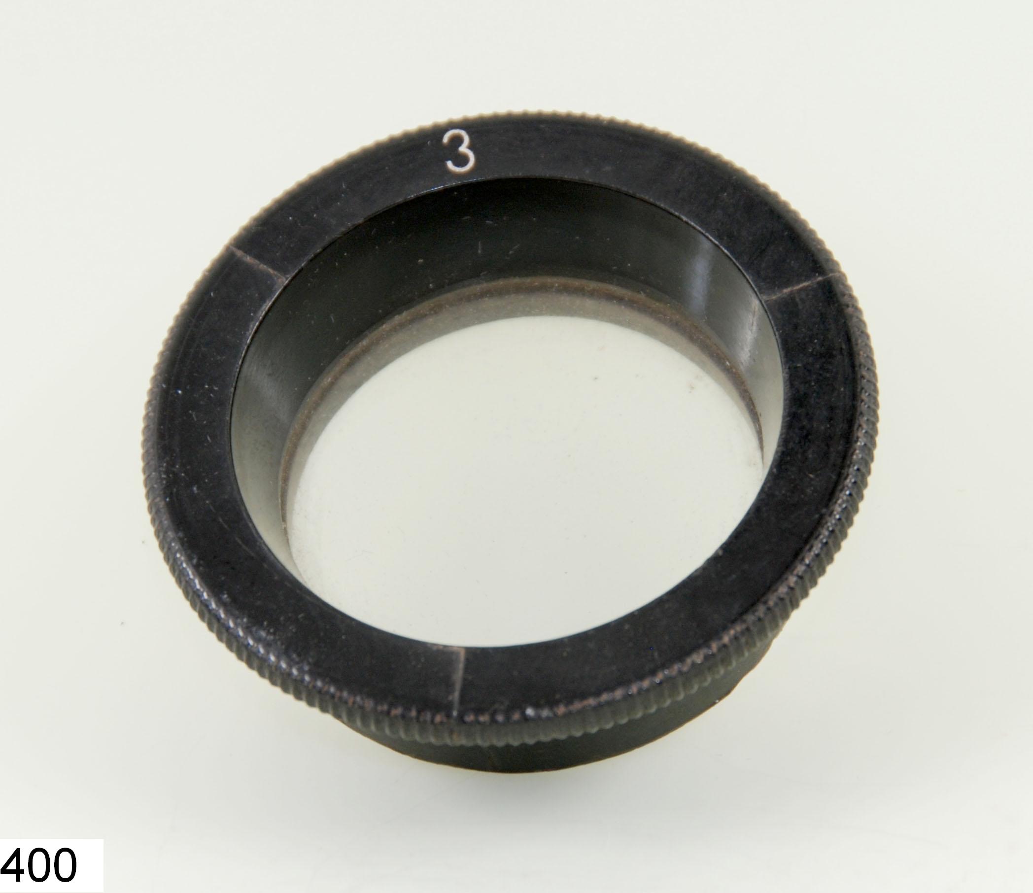 Oculaire en bakélite noire