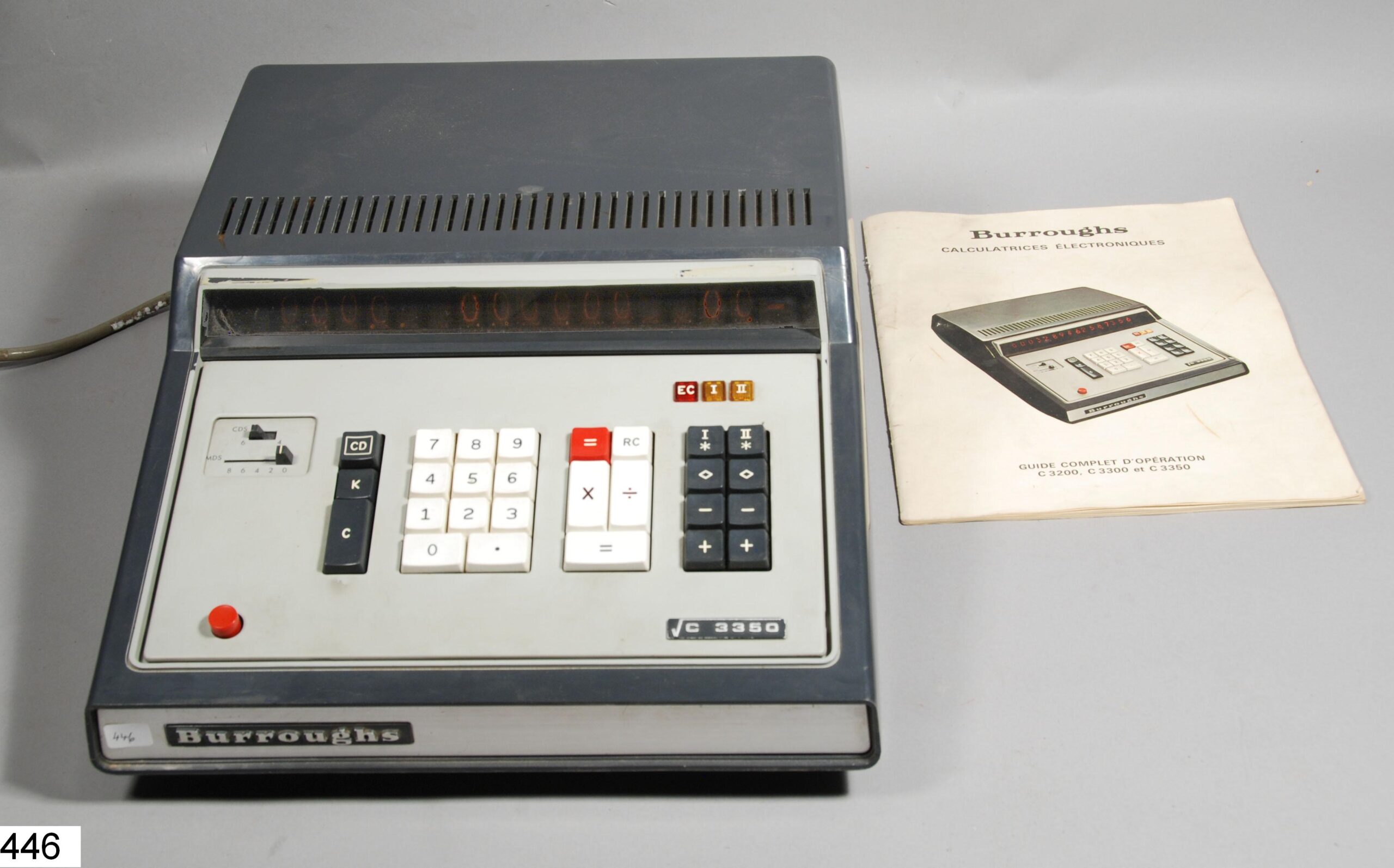 Calculatrice électronique Burroughs