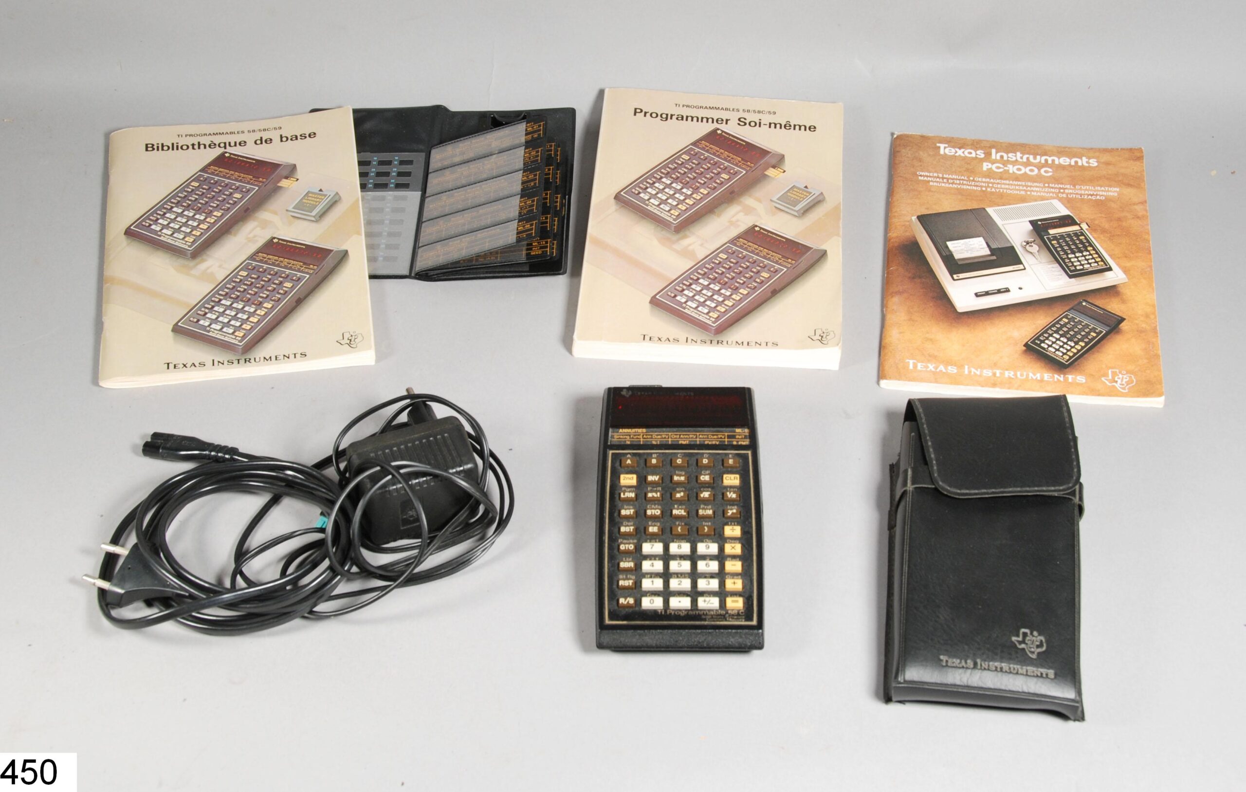 Calculatrice électronique 58C programmable