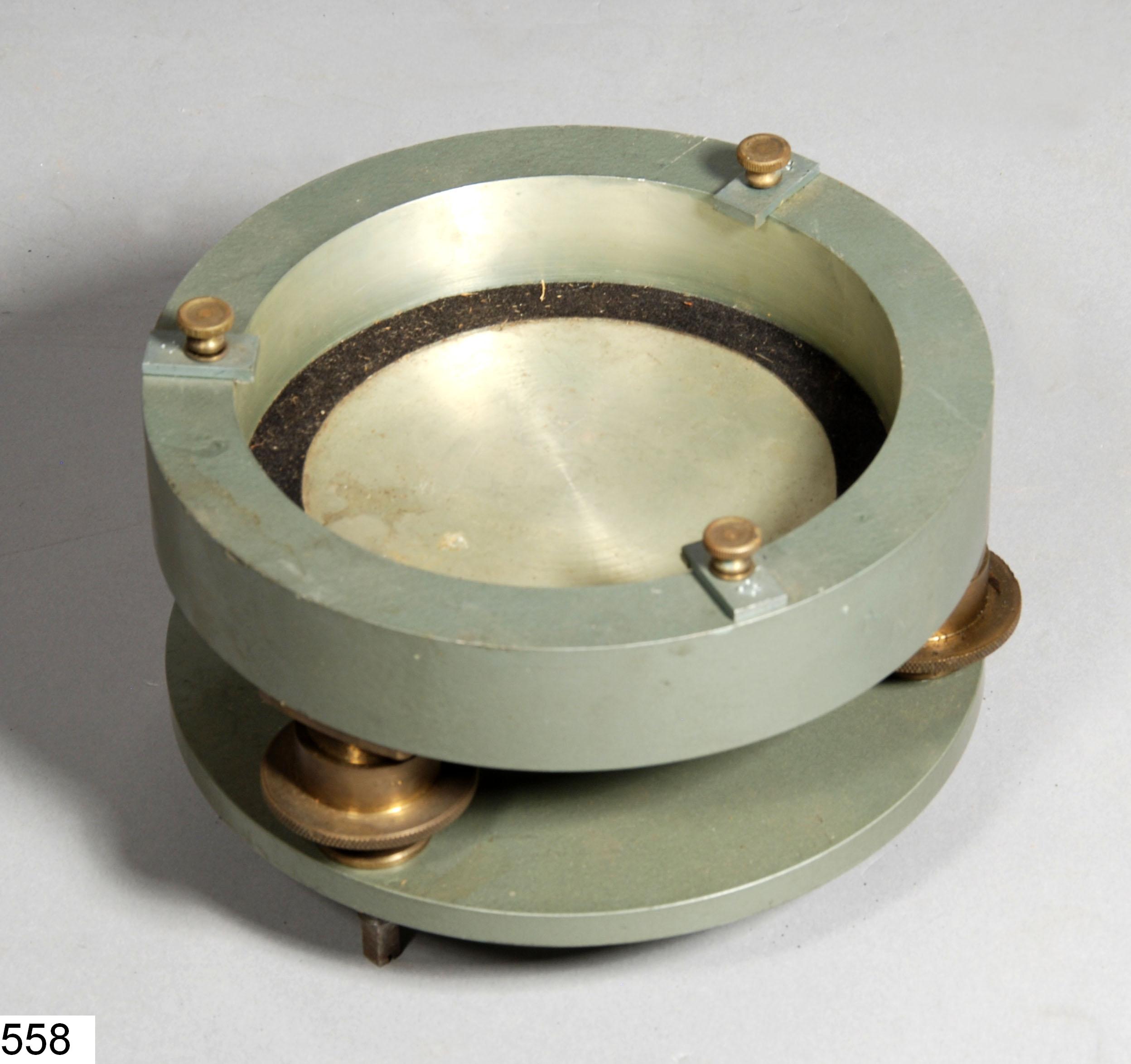 Barillet métallique pour miroir diamètre 12