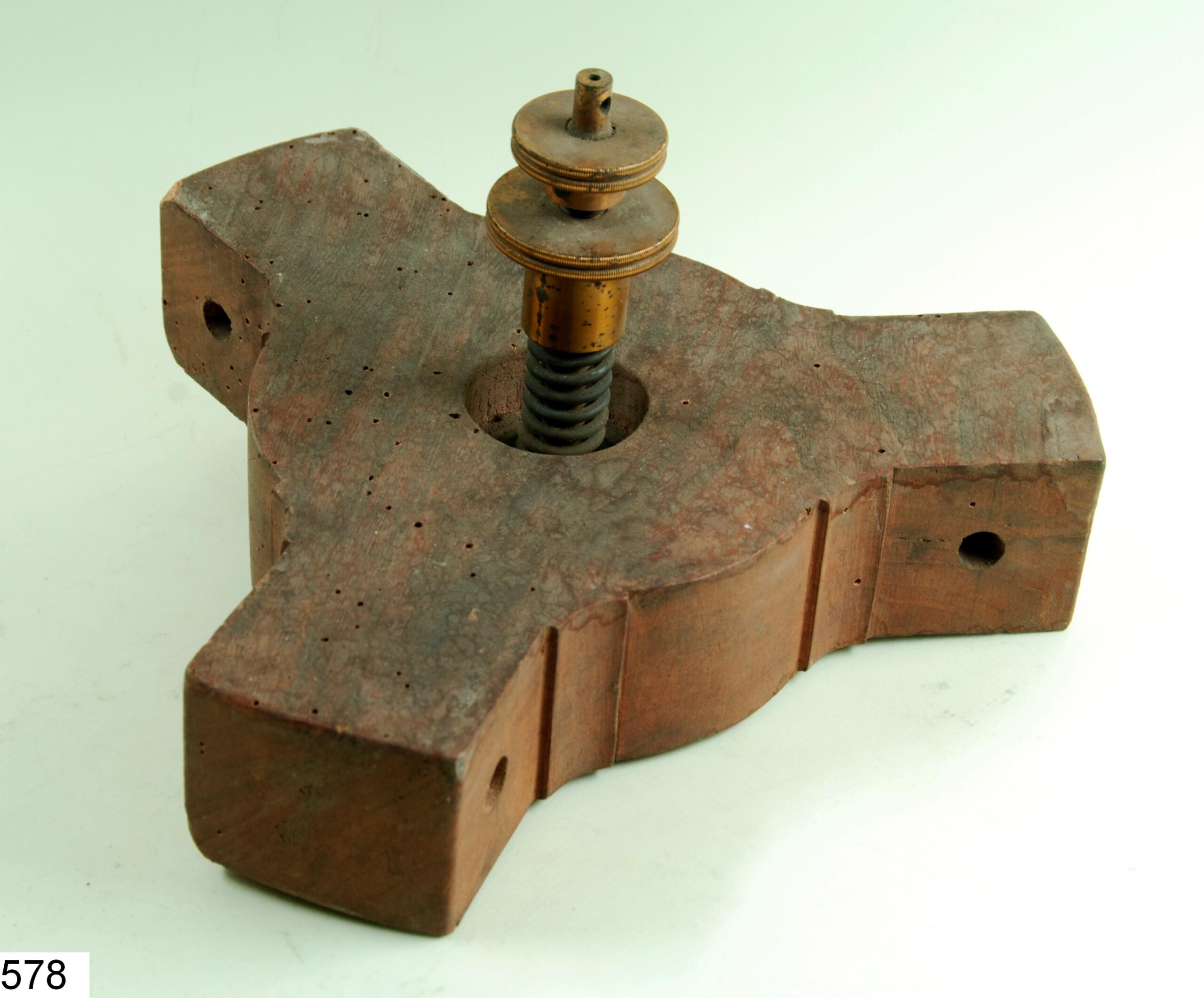Socle de trépied en bois