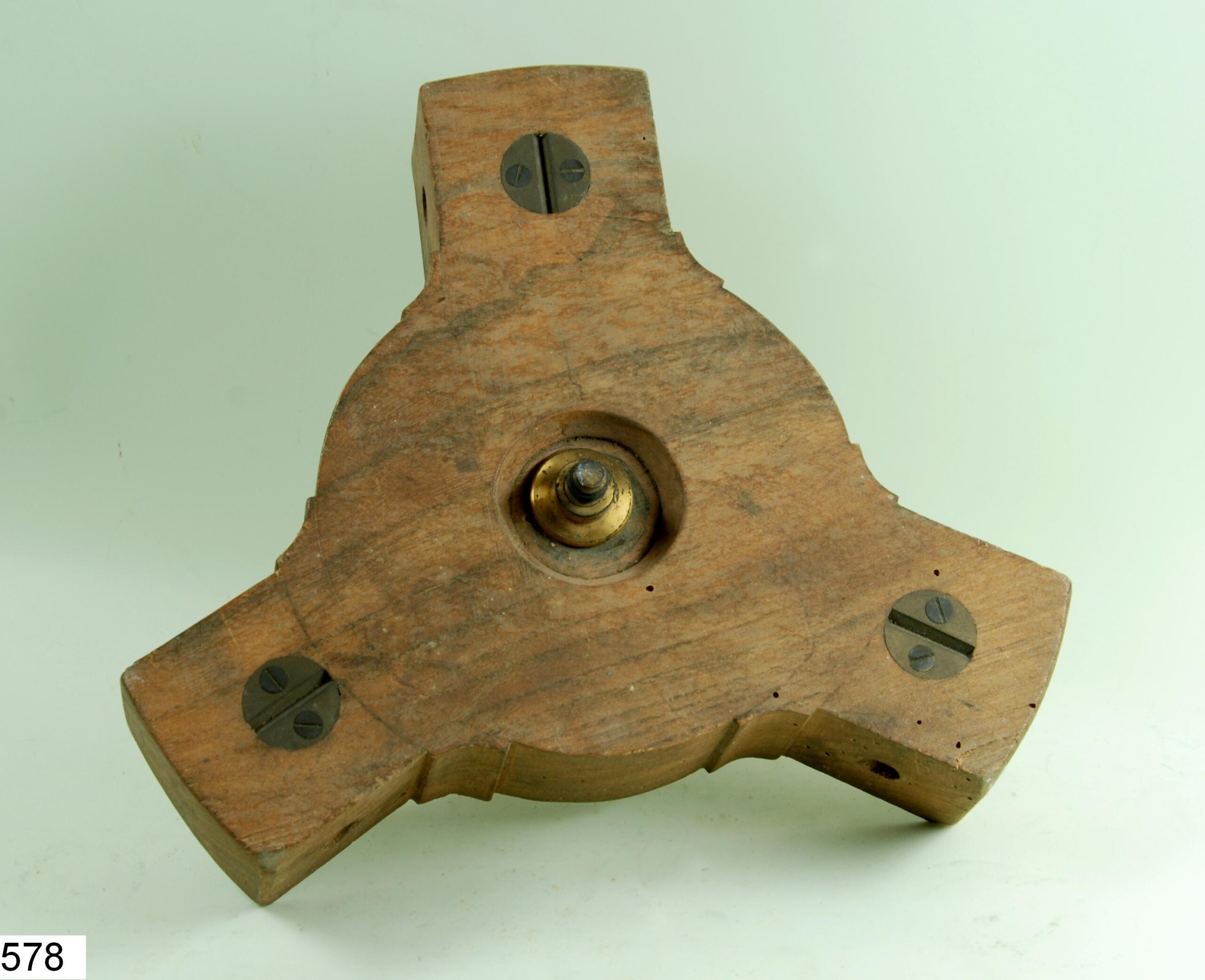 Socle de trépied en bois