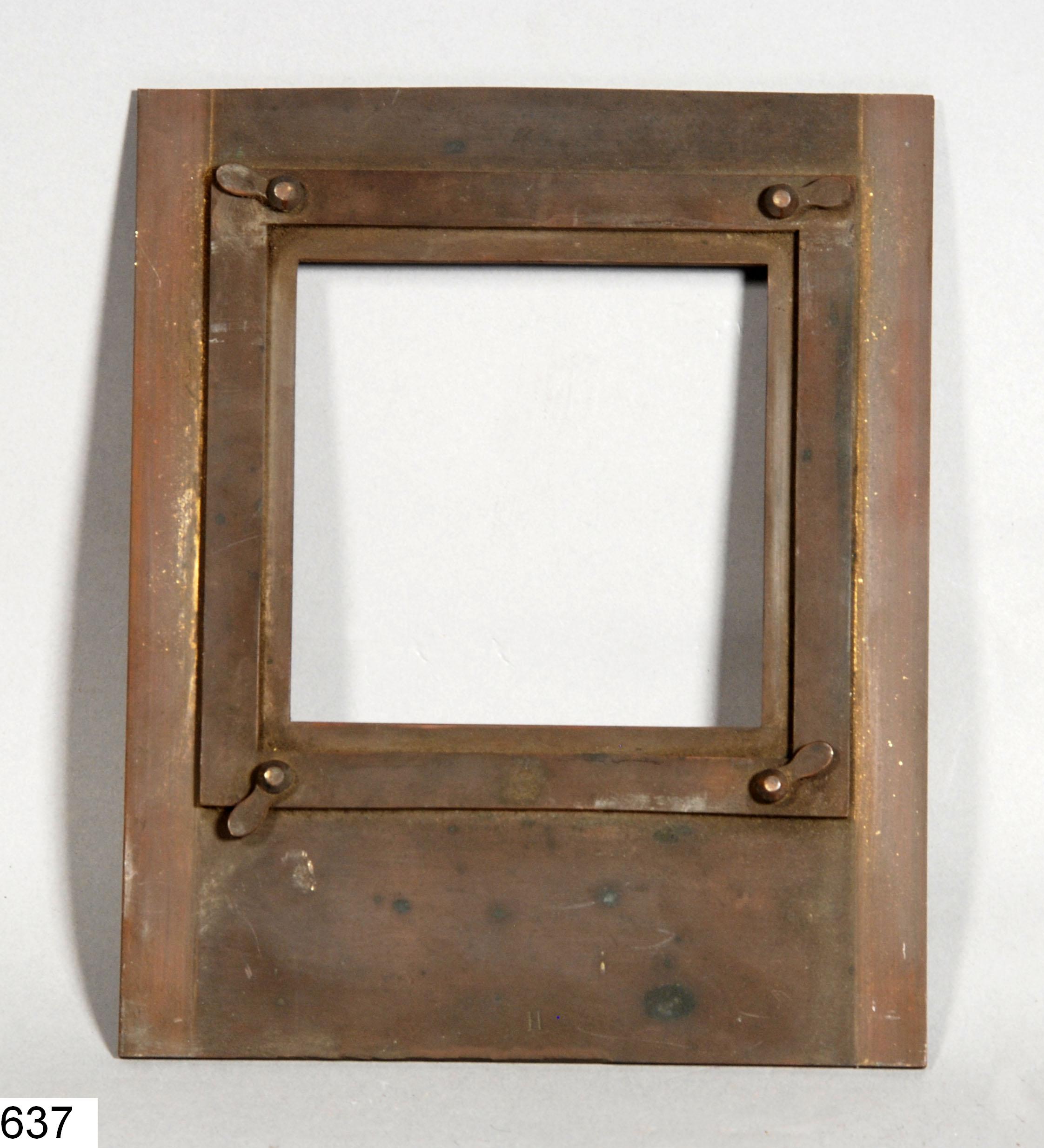Morceau de porte-plaque