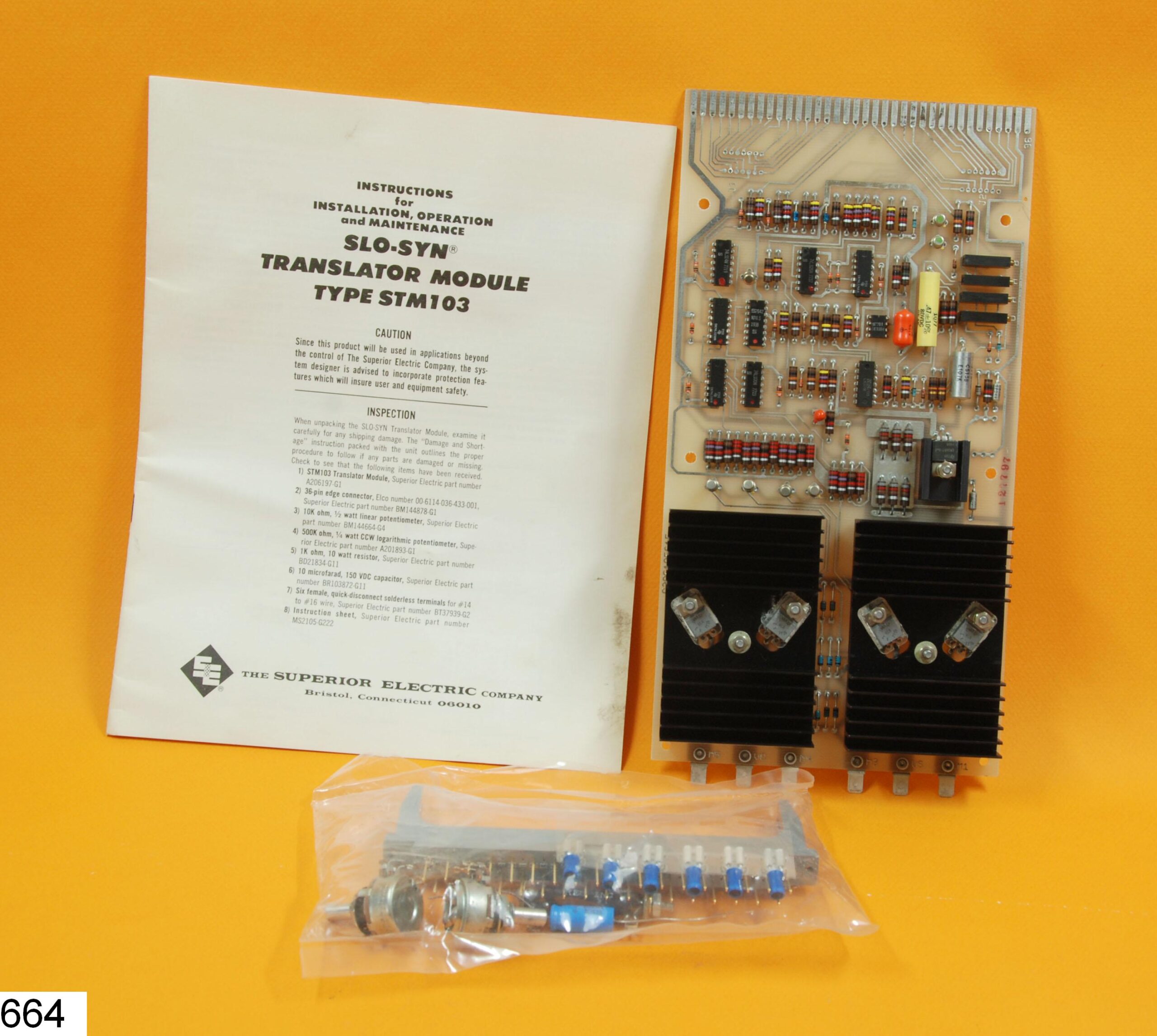 Carte électronique pour le moteur pas à pas du télescope de 80