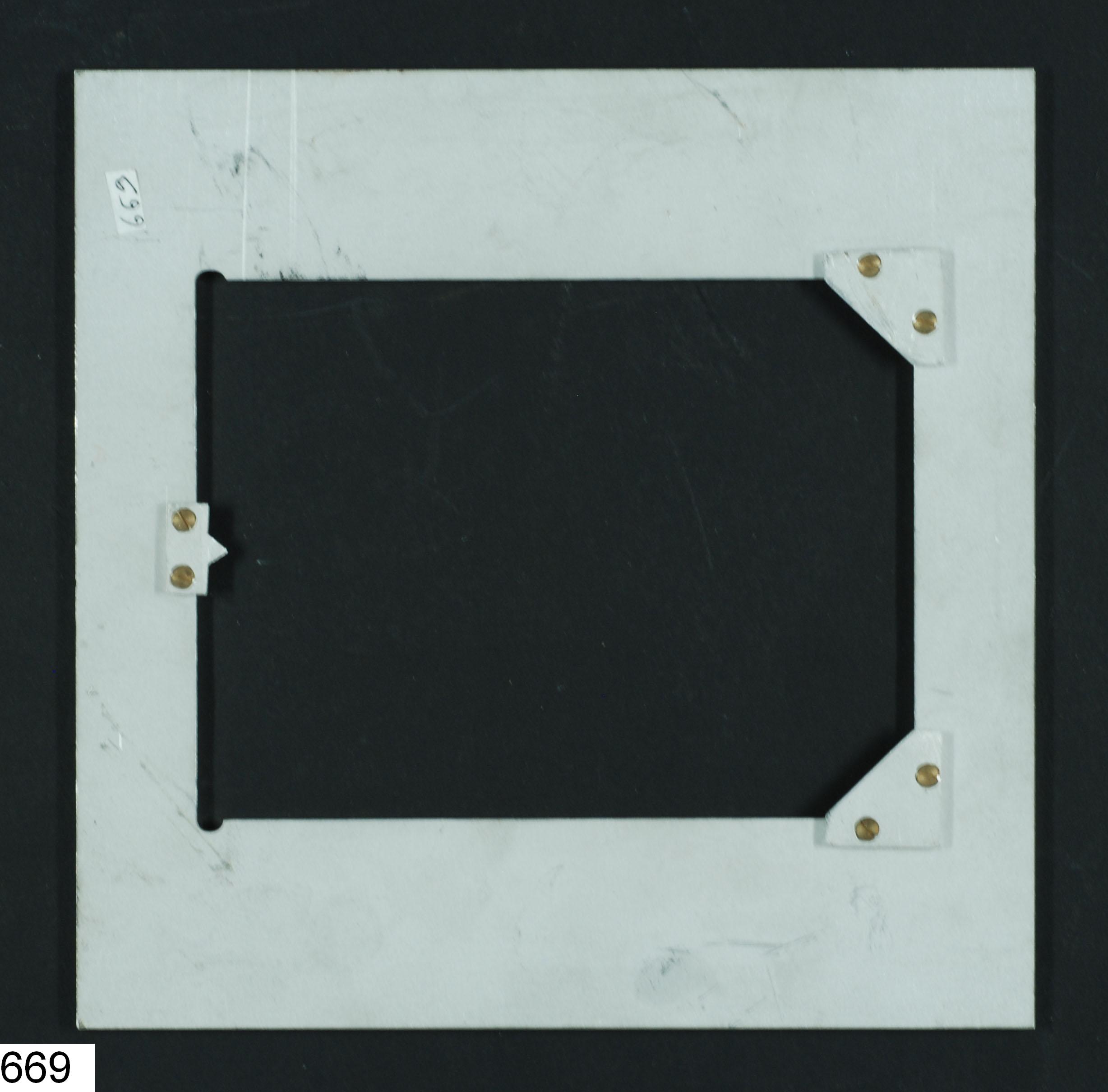 Intermédiaire pour porte-plaque 16x16