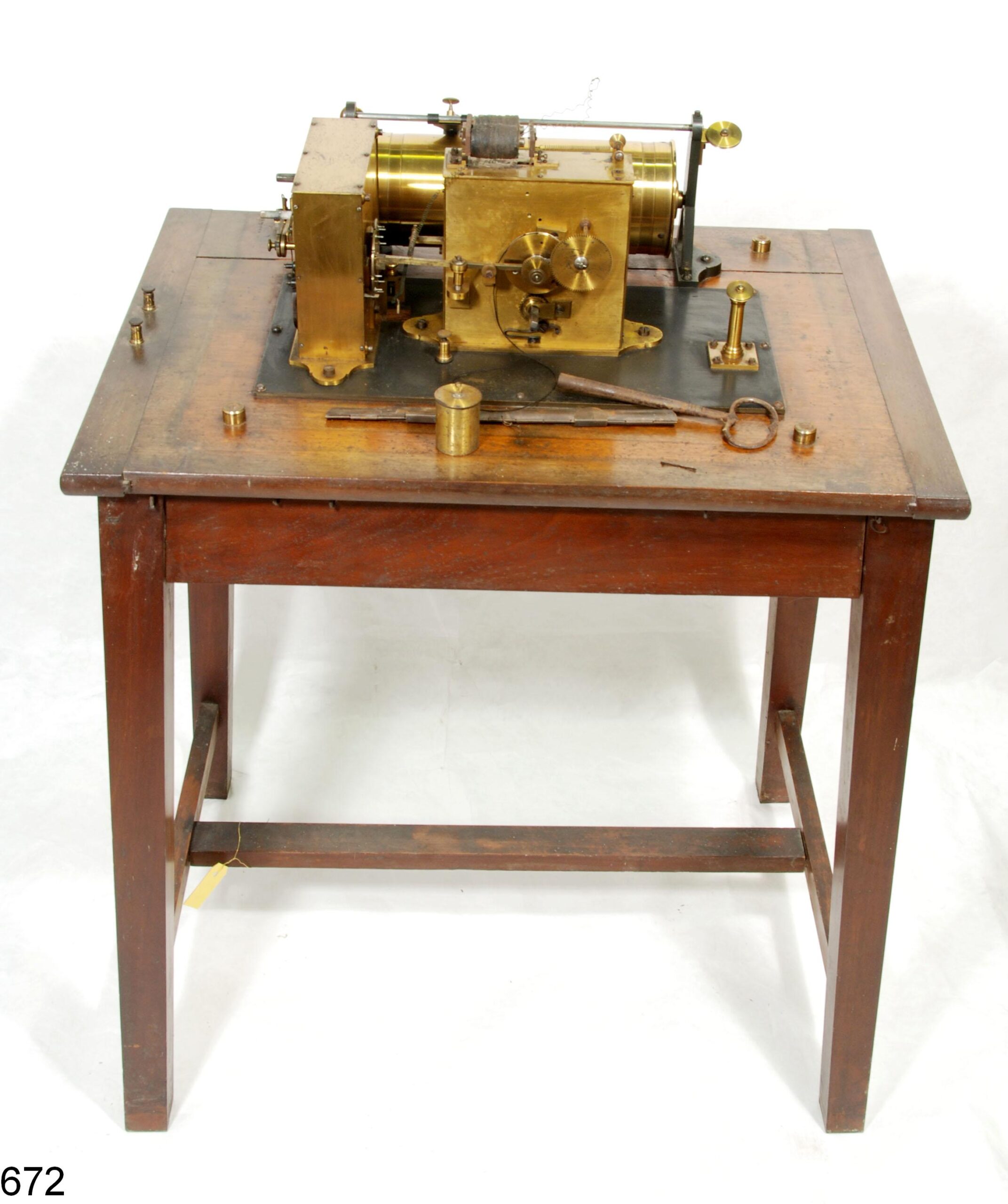 Enregistreur monté sur une table