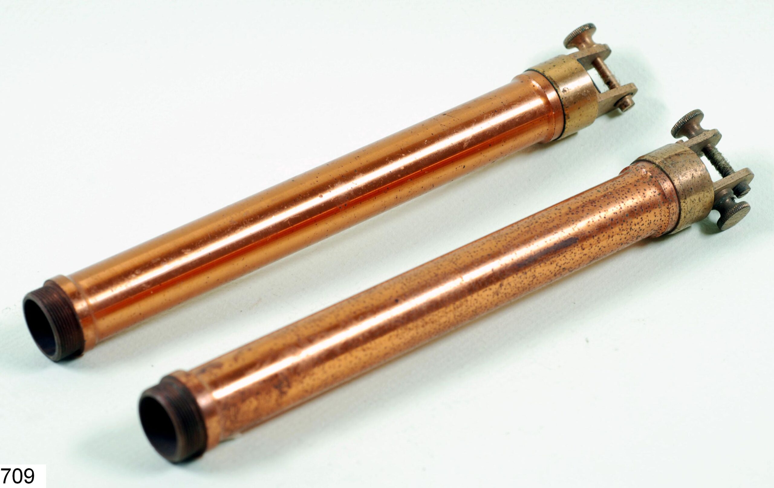 Deux tubes d'électromètre de Mascart