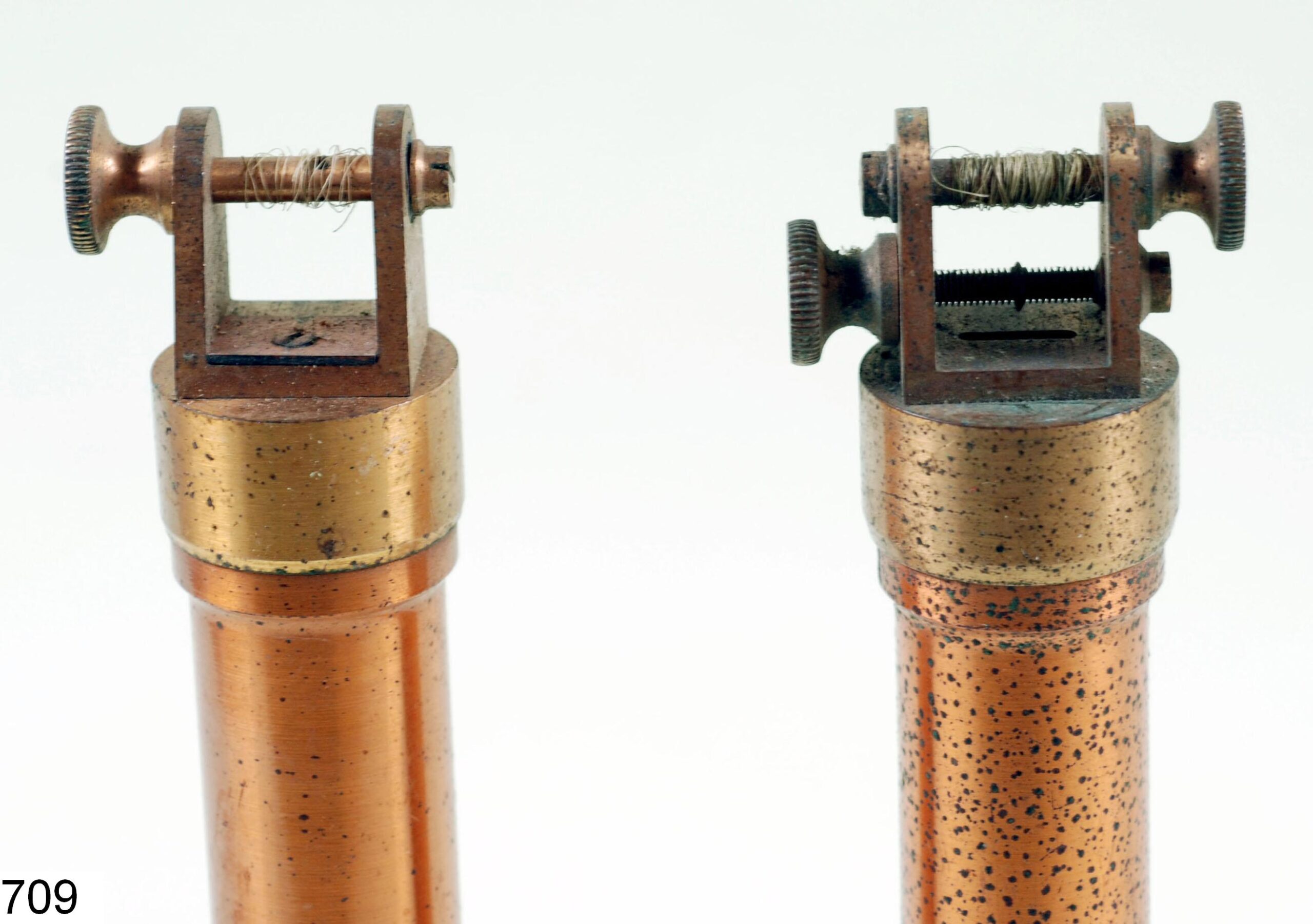 Deux tubes d'électromètre de Mascart