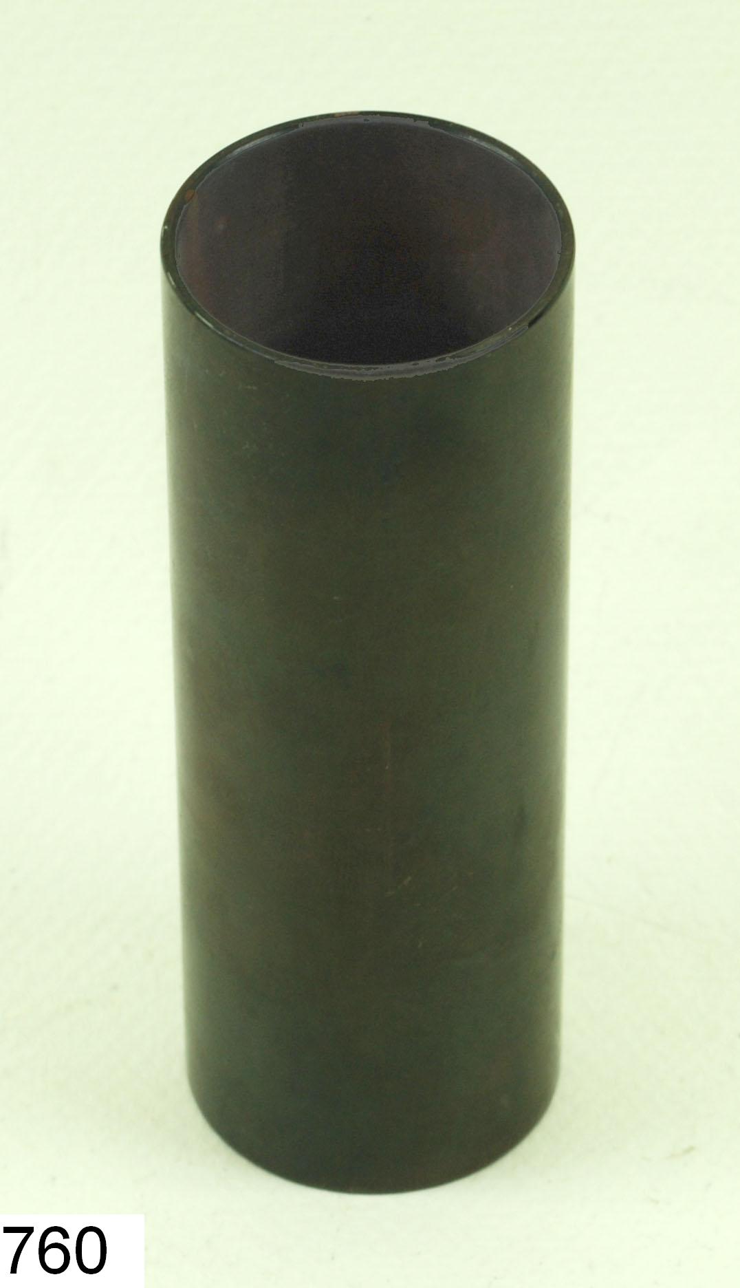 Tube métal noir