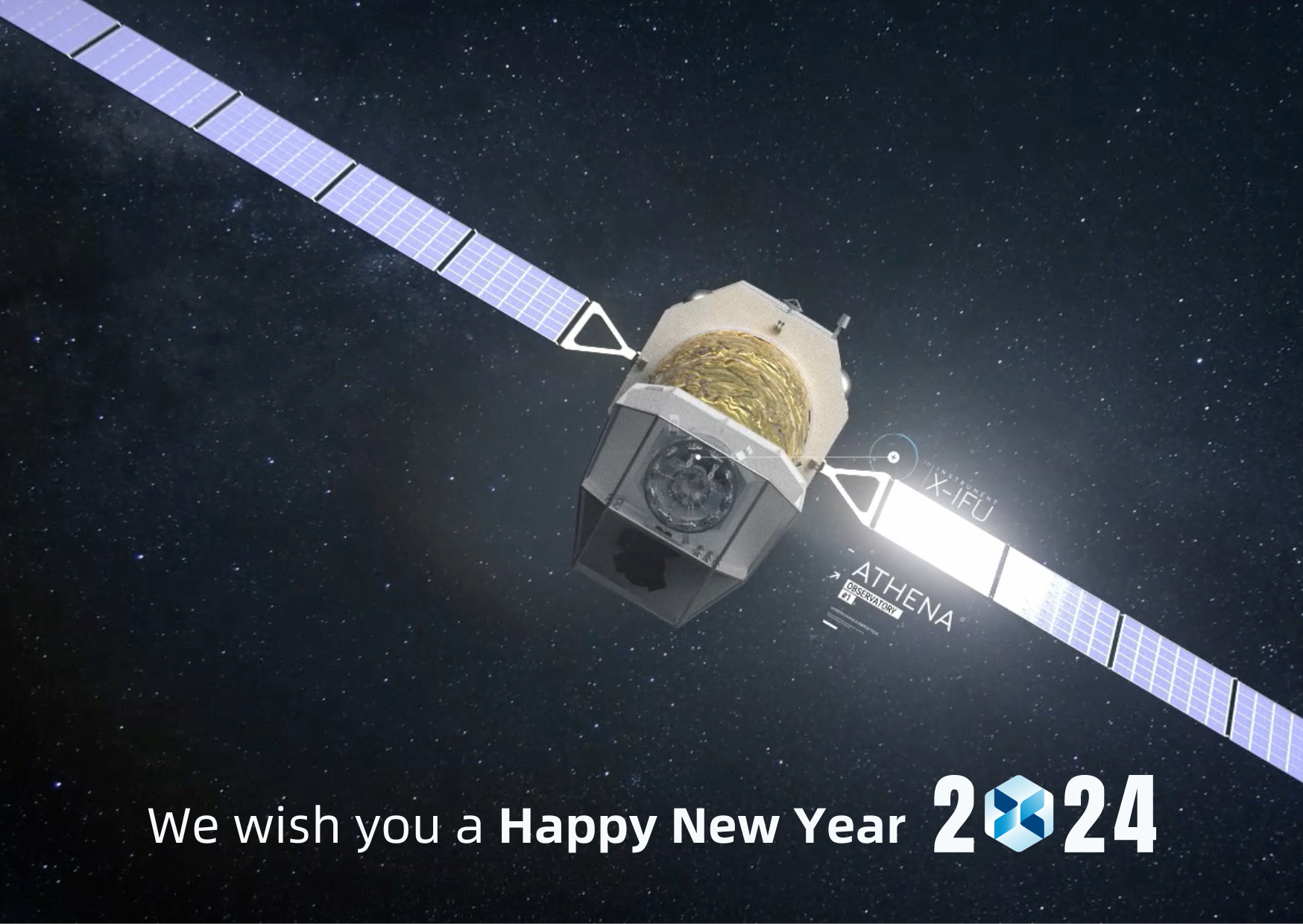 Happy New Year 2024 from the X-IFU Consortium