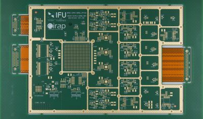 The DRE De-multiplexing (DEMUX) Demonstrator Model (DM) printed circuit board (PCB) arrived at IRAP on January 15.