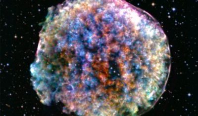 X-ray image taken with the Chandra space telescope